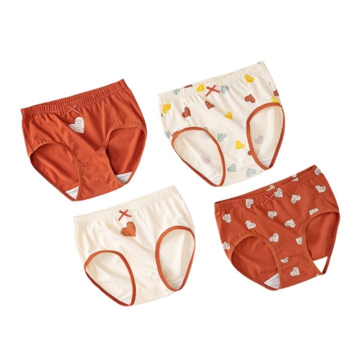 Wholesale Girls Cotton Panties H1202 | Custom Kids Sleepwear OEM Nuohua