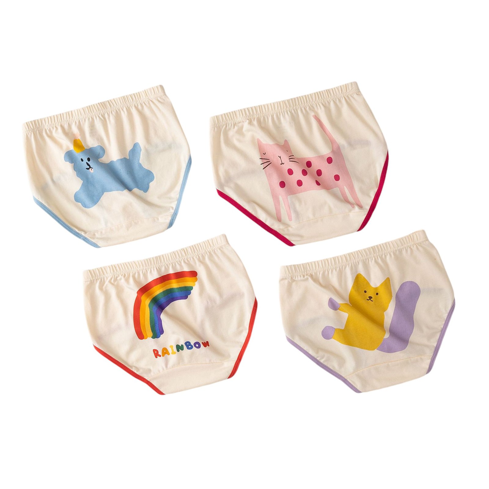 Wholesale Girls Cotton Panties H1202 | Custom Kids Sleepwear OEM Nuohua