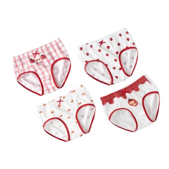 Wholesale Girls Cotton Panties H1202 | Custom Kids Sleepwear OEM Nuohua