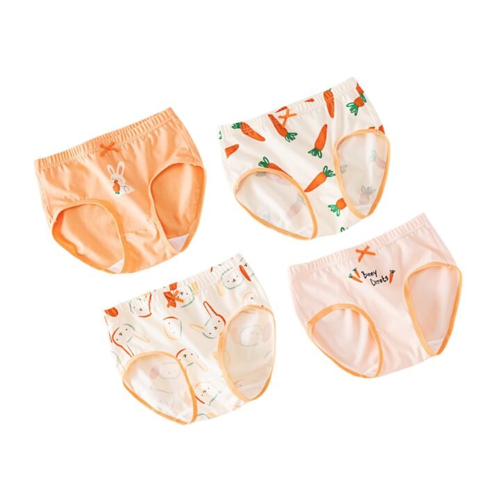 Wholesale Girls Cotton Panties H1202 | Custom Kids Sleepwear OEM Nuohua