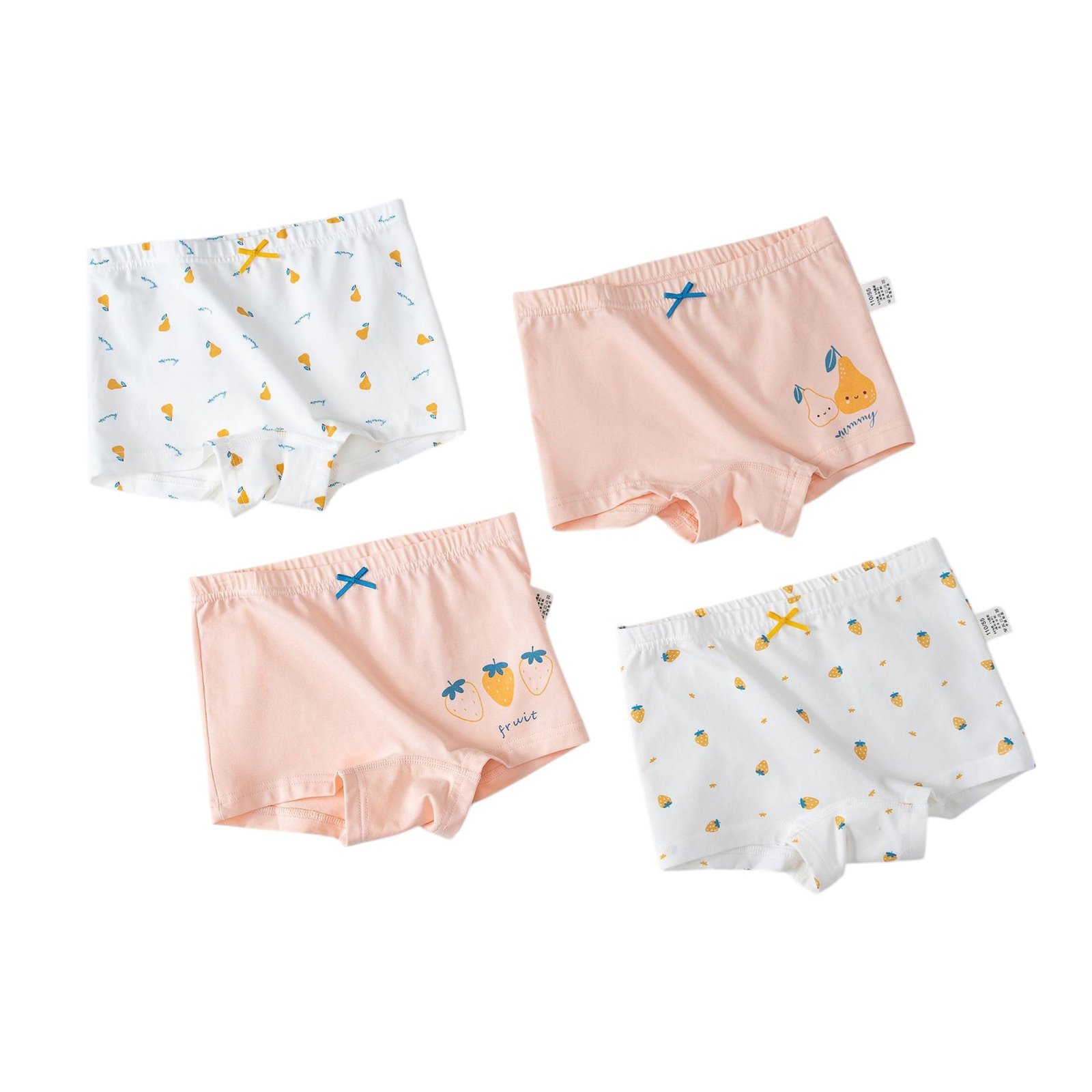 Wholesale Girls Cotton Boxer Briefs H806 | Custom Kids Sleepwear OEM Nuohua