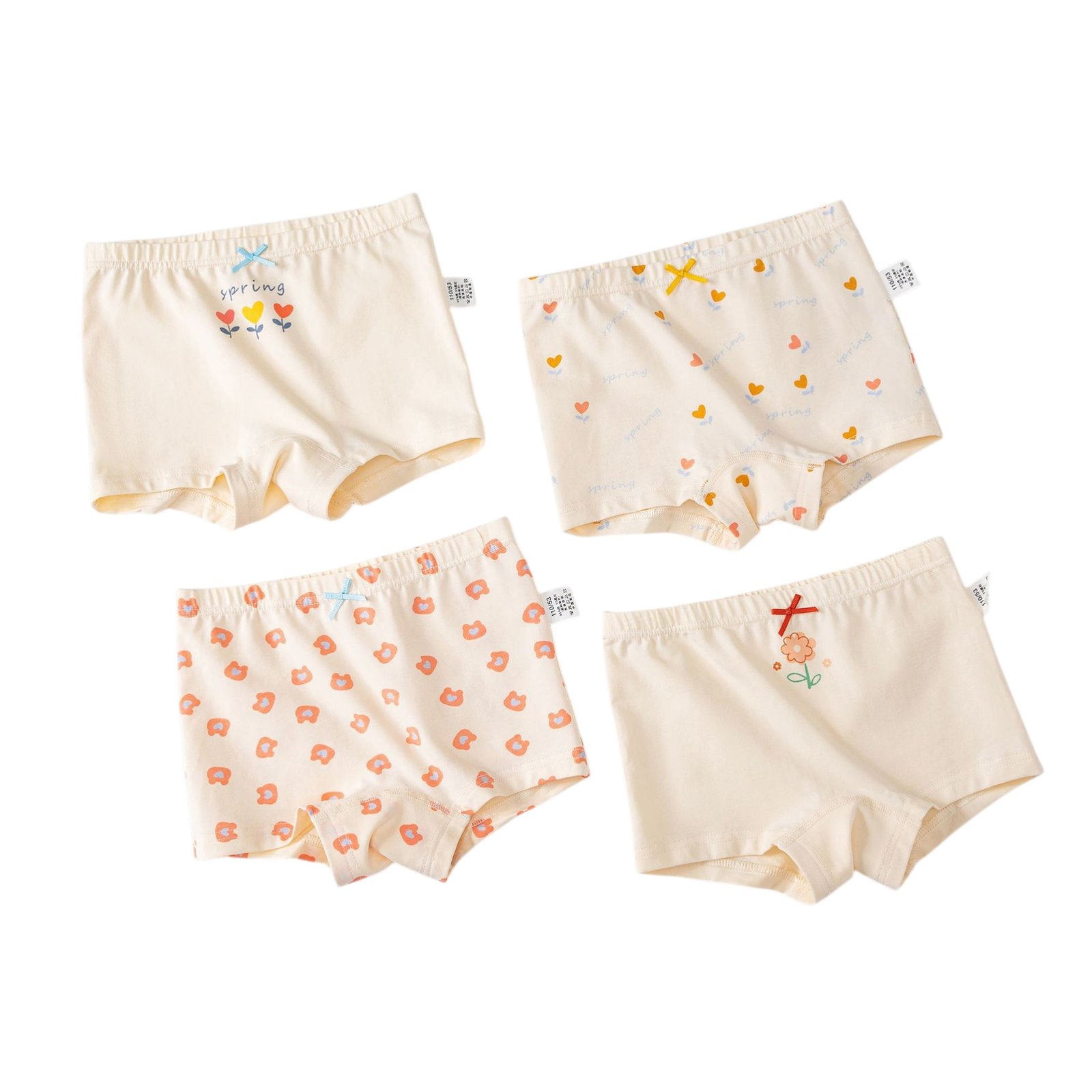 Wholesale Girls Cotton Boxer Briefs H806 | Custom Kids Sleepwear OEM Nuohua