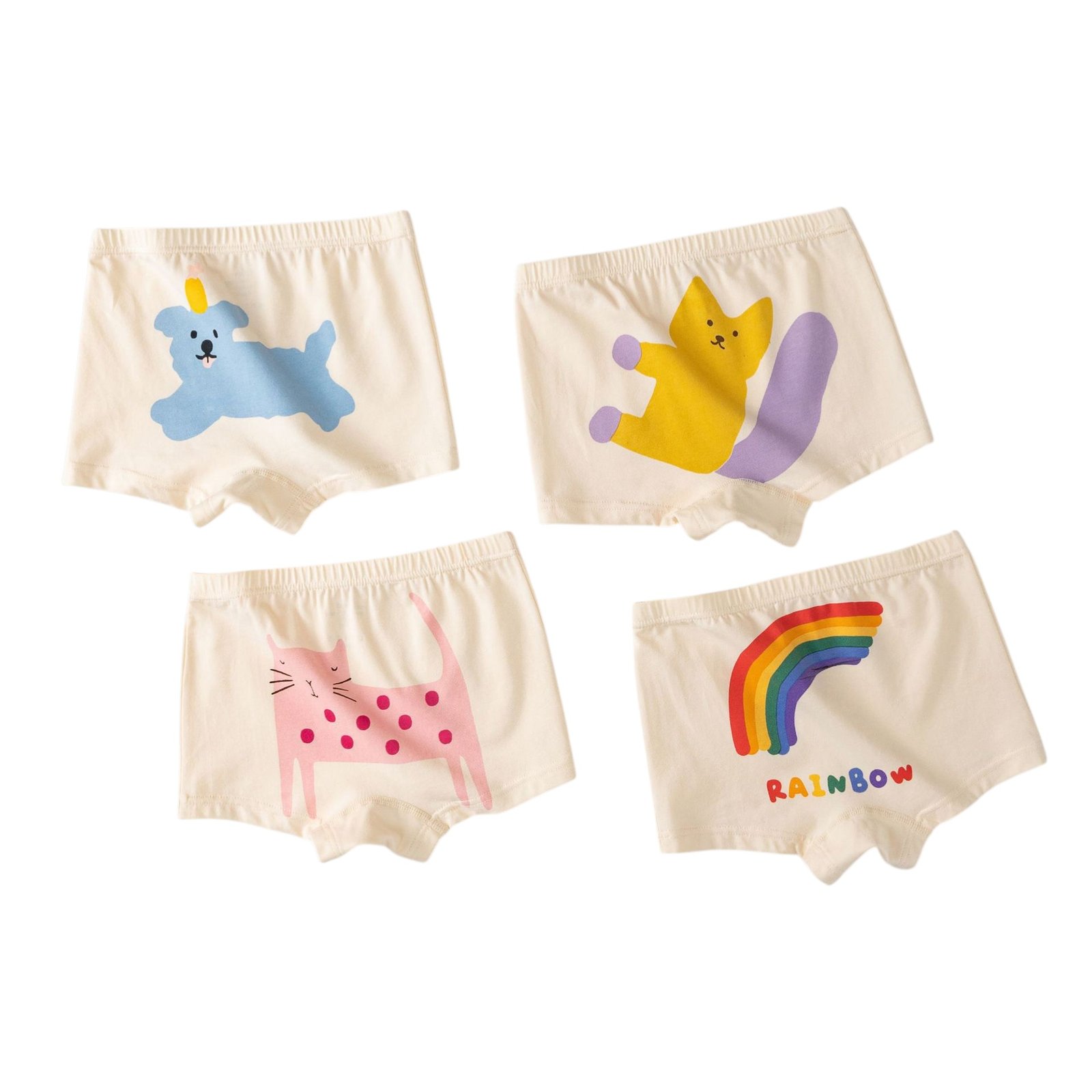 Wholesale Girls Cotton Boxer Briefs H806 | Custom Kids Sleepwear OEM Nuohua