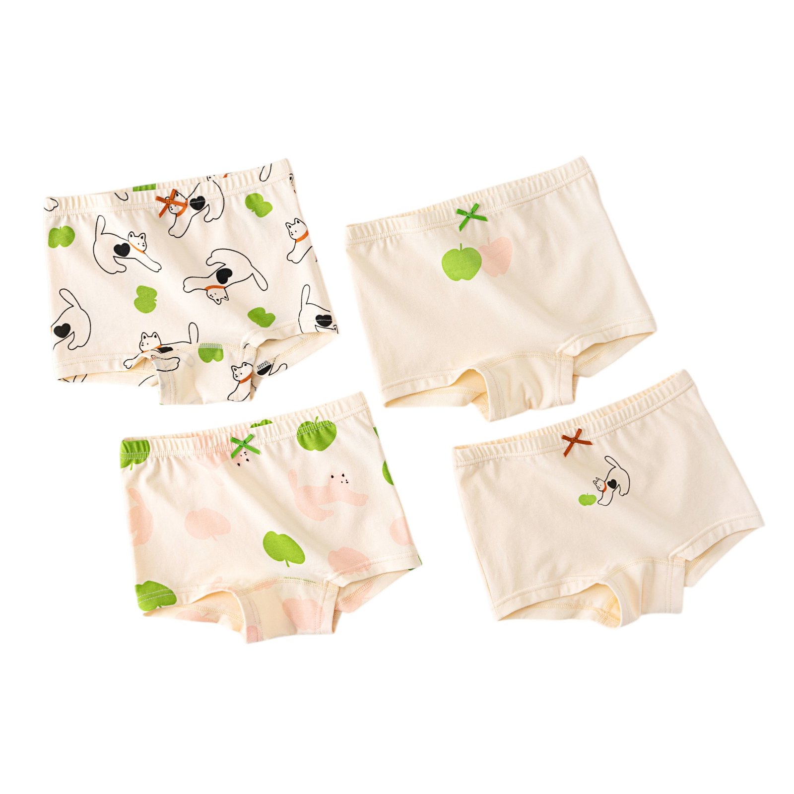 Wholesale Girls Cotton Boxer Briefs H806 | Custom Kids Sleepwear OEM Nuohua