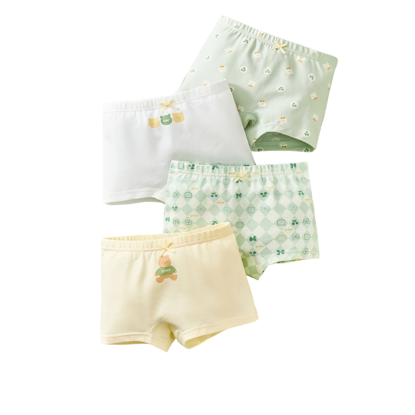 Wholesale Girls Cotton Boxer Briefs H977 | Custom Kids Sleepwear OEM Nuohua