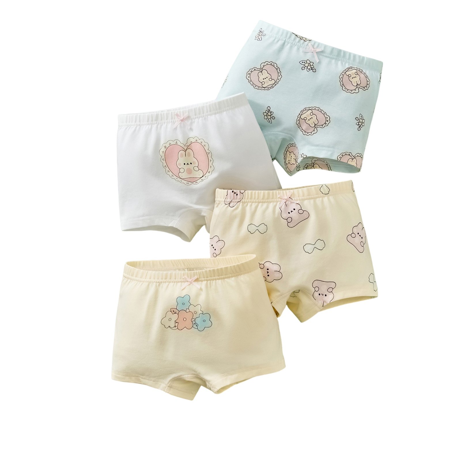 Wholesale Girls Cotton Boxer Briefs H977 | Custom Kids Sleepwear OEM Nuohua