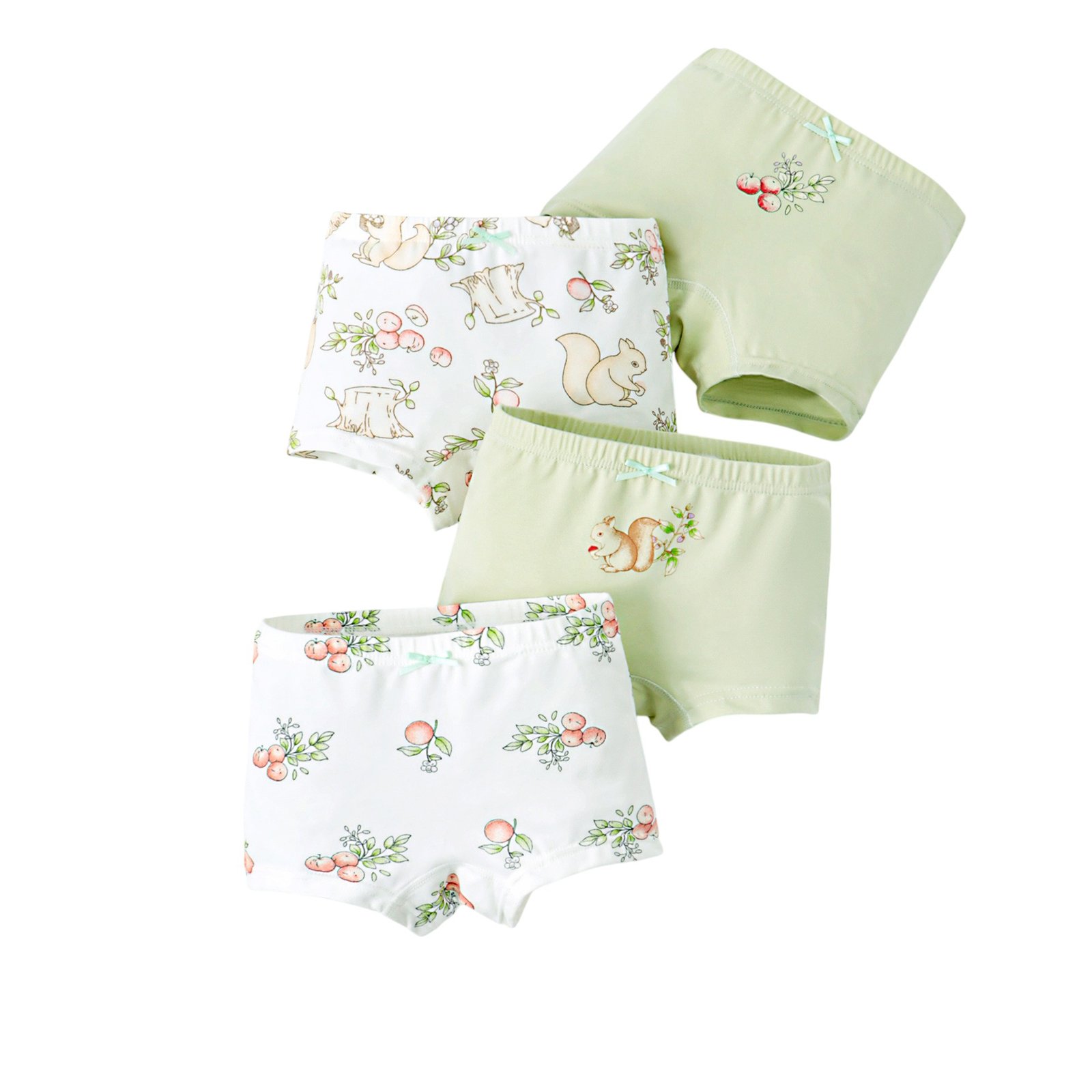 Wholesale Girls Cotton Boxer Briefs H977 | Custom Kids Sleepwear OEM Nuohua