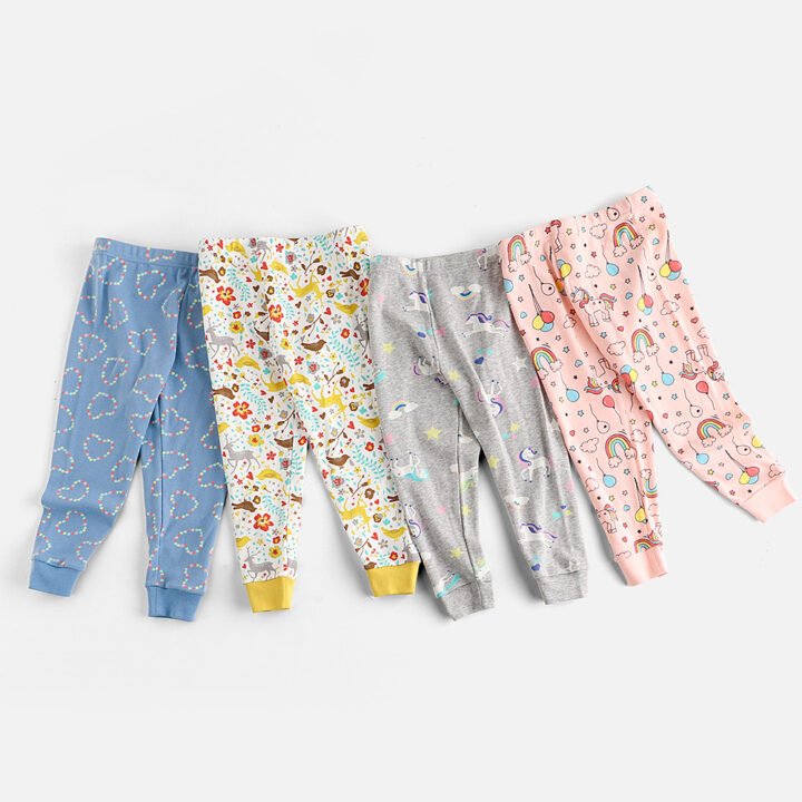 Wholesale Girls Pajama Pants H961 | Custom Kids Sleepwear OEM Nuohua