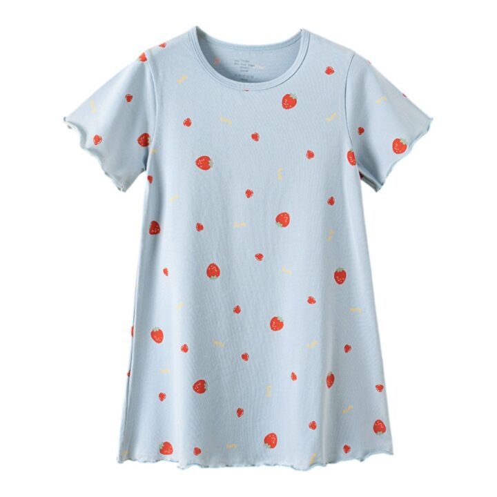 Wholesale Girls Cotton Sleepdresses OEM | Custom Kids Sleepwear ODM Nuohua