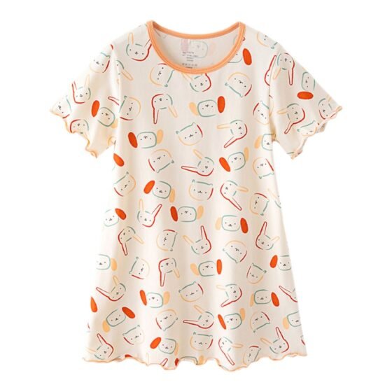 Wholesale Girls Cotton Sleepdresses OEM | Custom Kids Sleepwear ODM Nuohua
