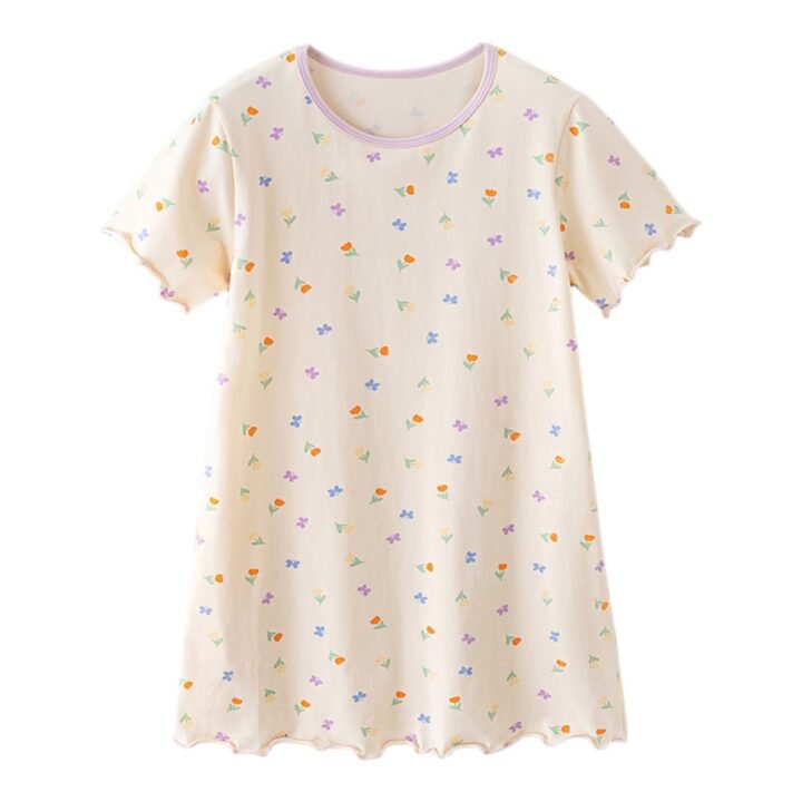 Wholesale Girls Cotton Sleepdresses OEM | Custom Kids Sleepwear ODM Nuohua