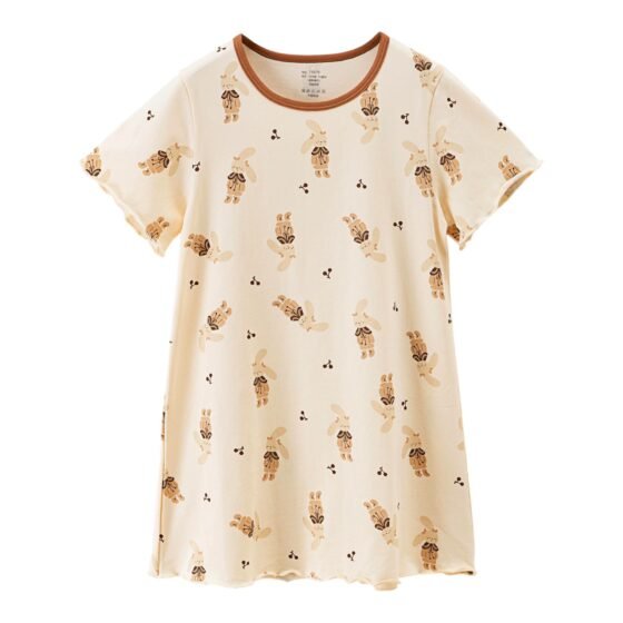 Wholesale Girls Cotton Sleepdresses OEM | Custom Kids Sleepwear ODM Nuohua