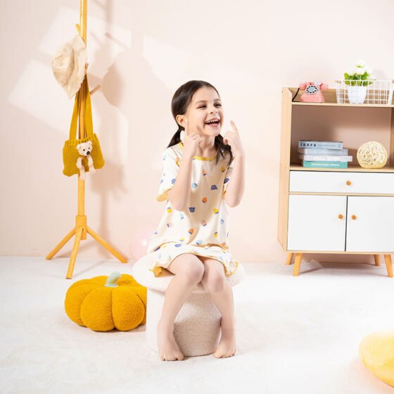 Wholesale Girls Cotton Sleepdresses OEM | Custom Kids Sleepwear ODM Nuohua