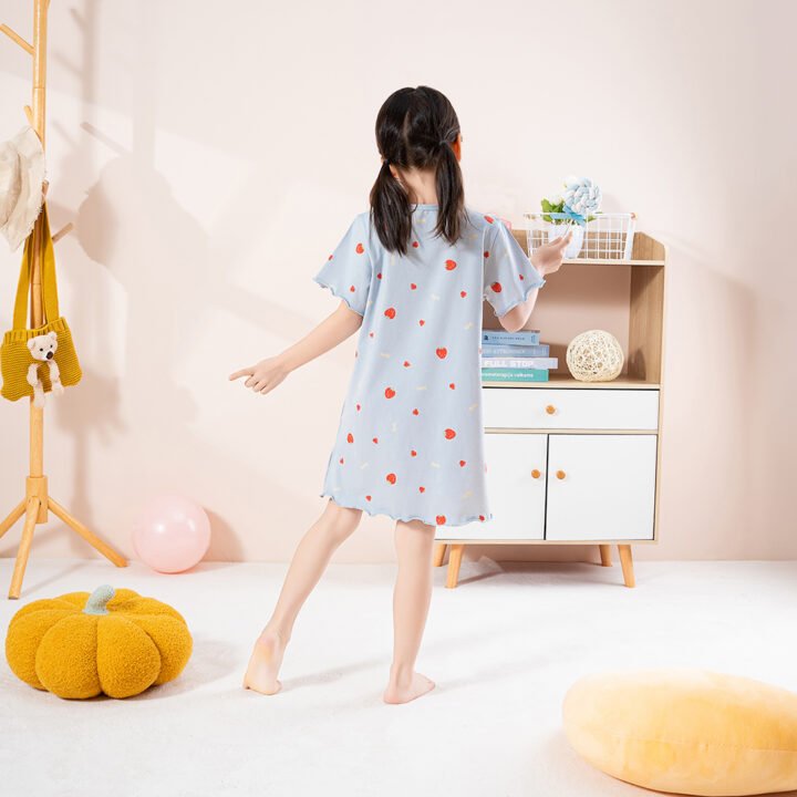 Wholesale Girls Cotton Sleepdresses OEM | Custom Kids Sleepwear ODM Nuohua