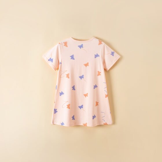 Wholesale Girls Cotton Sleepdress Cute Home Sleepwear | Custom Kids Sleepwear OEM Nuohua