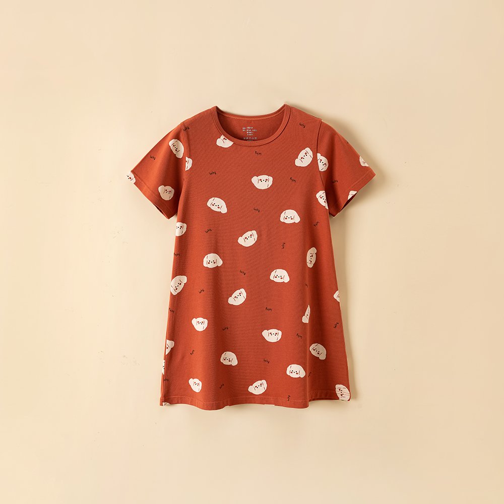 Wholesale Girls Cotton Sleepdress Cute Home Sleepwear | Custom Kids Sleepwear OEM Nuohua