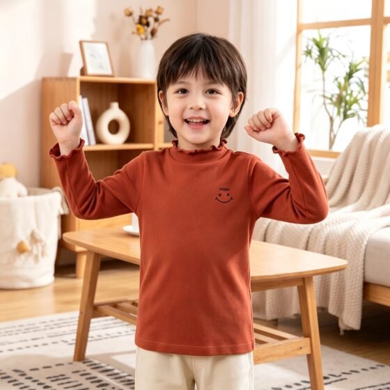 Wholesale Girls Cotton T-Shirts  | Custom Kids Sleepwear OEM Nuohua