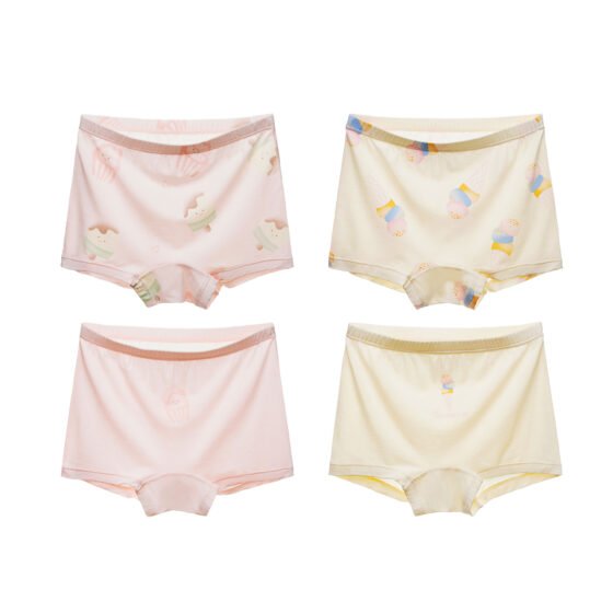 Wholesale Girls EcoCosy Boxer Briefs H359 | Custom Kids Sleepwear OEM Nuohua