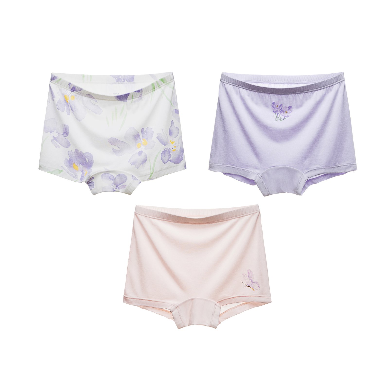 Wholesale Girls EcoCosy Boxer Briefs H1398 | Custom Kids Sleepwear OEM Nuohua