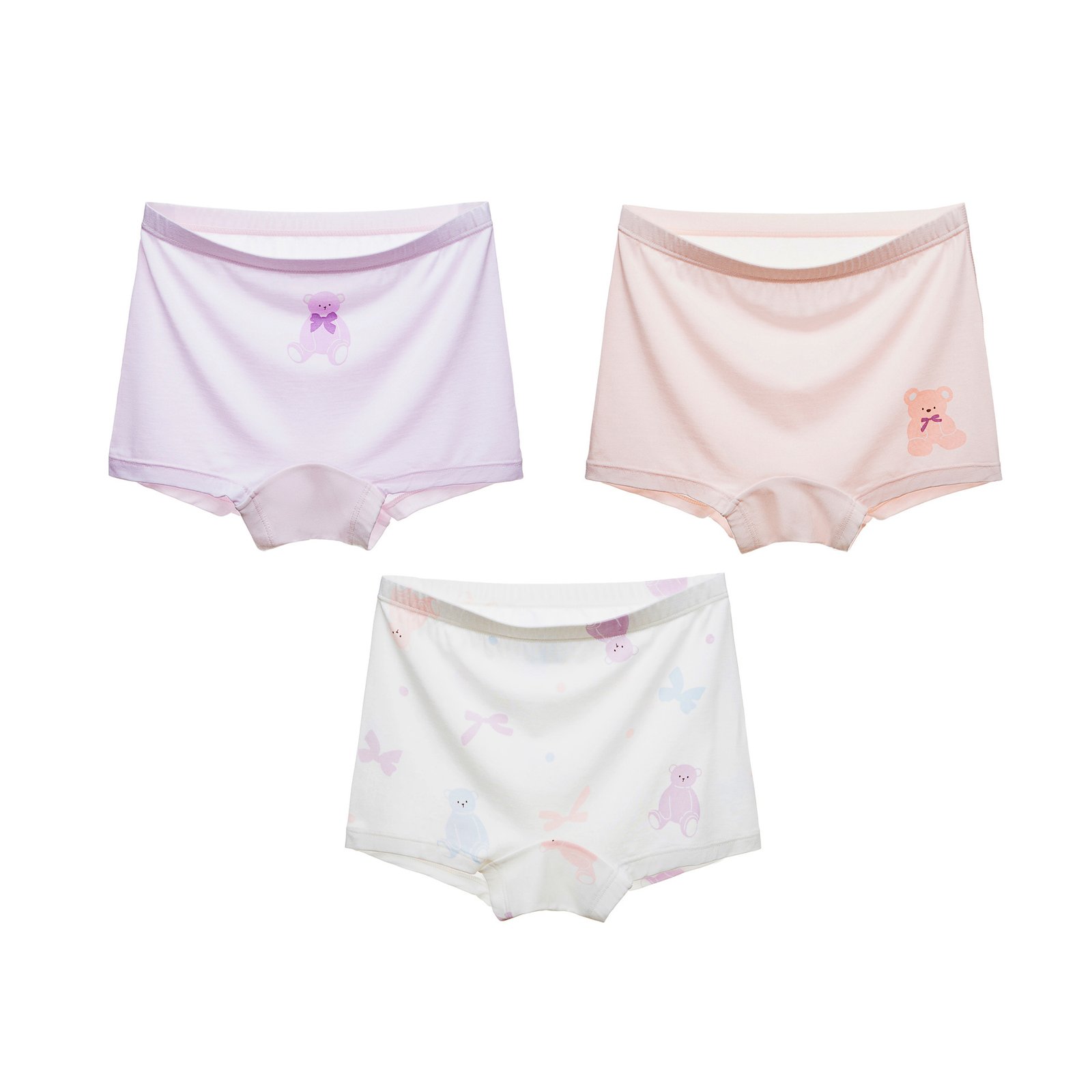 Wholesale Girls EcoCosy Boxer Briefs H1398 | Custom Kids Sleepwear OEM Nuohua