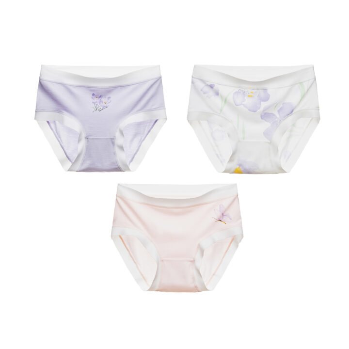 Wholesale Girls EcoCosy Briefs H1397 | Custom Kids Sleepwear OEM Nuohua