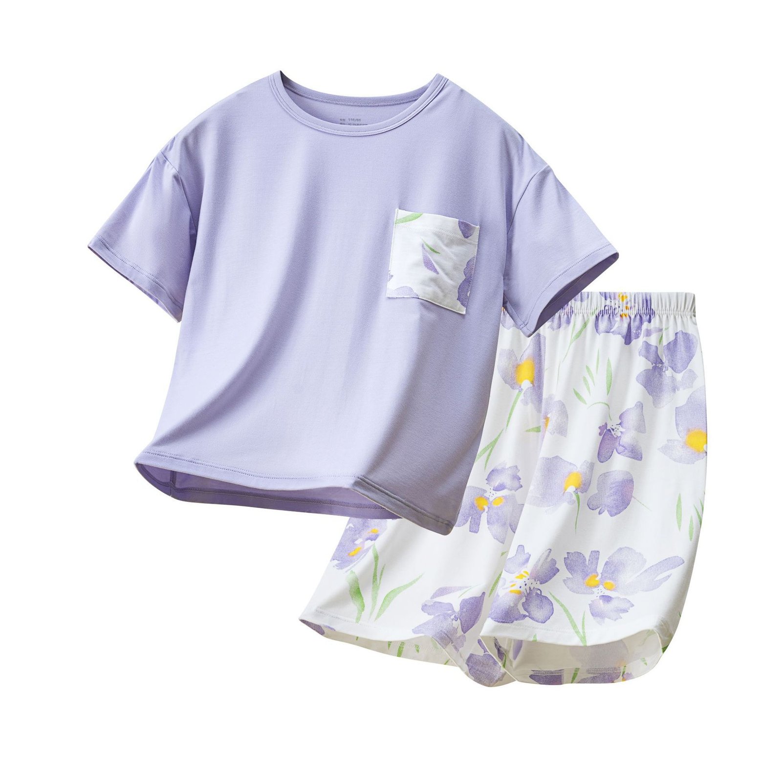 Wholesale Girls EcoCosy Pajama Set H1353 | Custom Kids Sleepwear OEM Nuohua