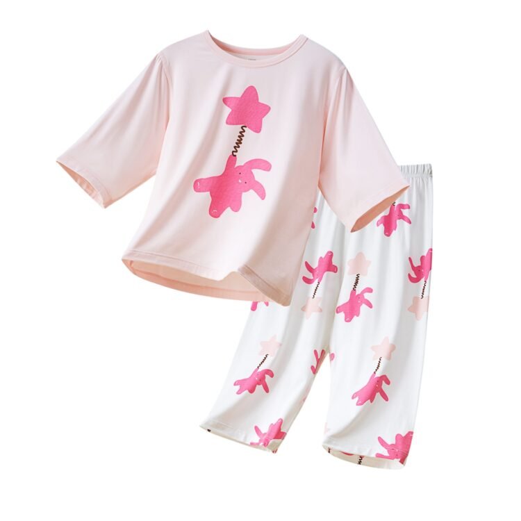 Best Premium Wholesale Girls EcoCosy Pajama Sets H1361 OEM