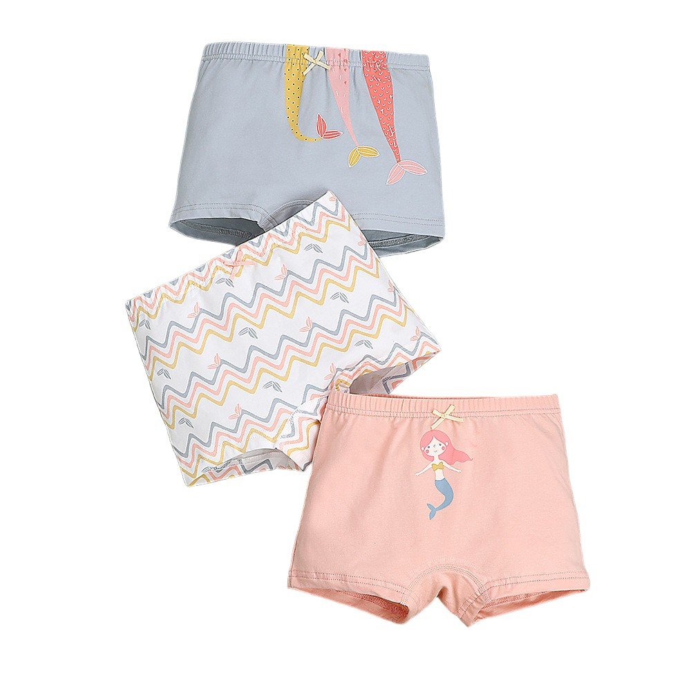 Wholesale Girls Cotton Boxer Briefs H920 | Custom Kids Sleepwear OEM Nuohua