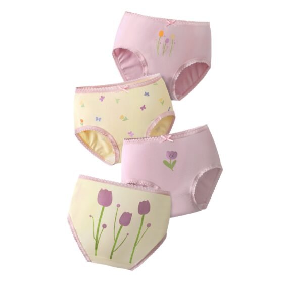 Wholesale Girls Cotton Briefs | OEM Kids Sleepwear Manufacturer Nuohua