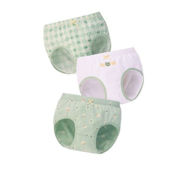 Wholesale Girls Cotton Triangle Briefs | Custom Kids Sleepwear OEM Nuohua