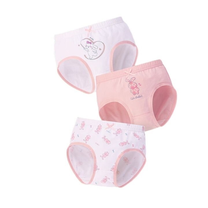 Wholesale Girls Cotton Triangle Briefs | Custom Kids Sleepwear OEM Nuohua