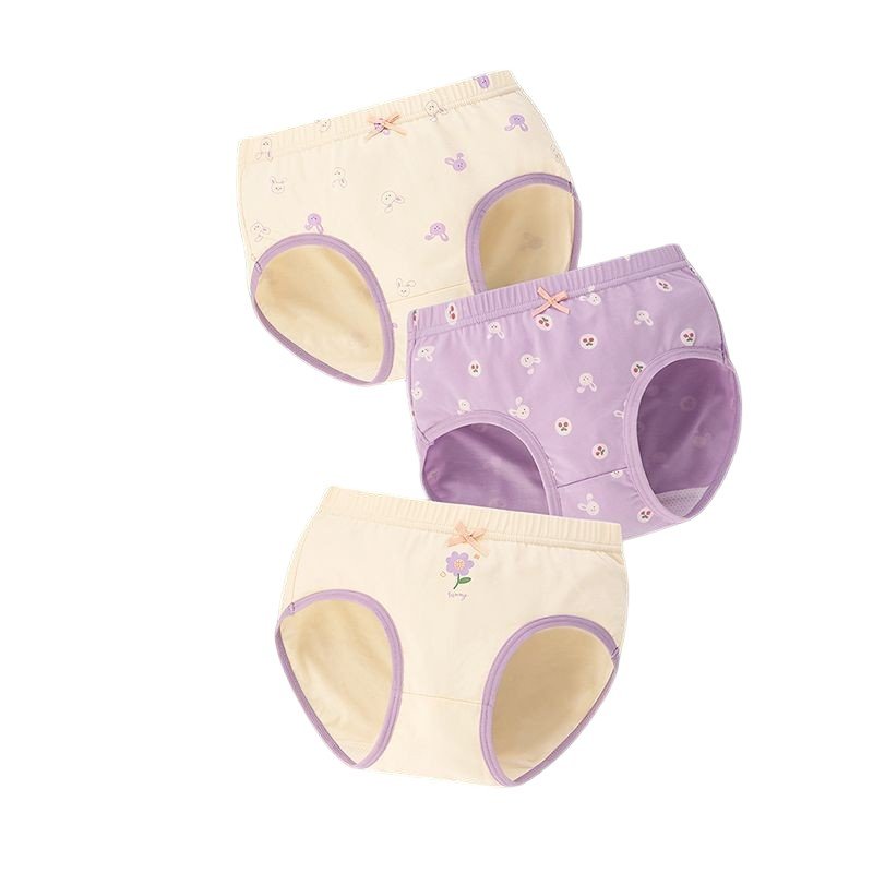 Wholesale Girls Cotton Triangle Briefs | Custom Kids Sleepwear OEM Nuohua