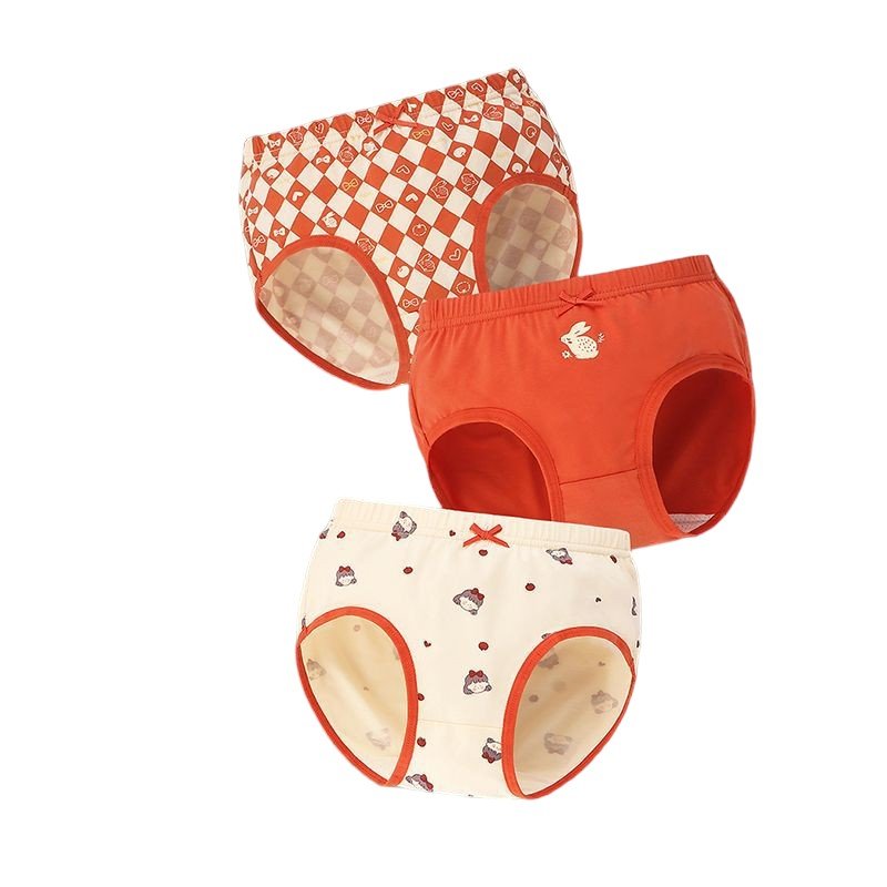 Wholesale Girls Cotton Triangle Briefs | Custom Kids Sleepwear OEM Nuohua