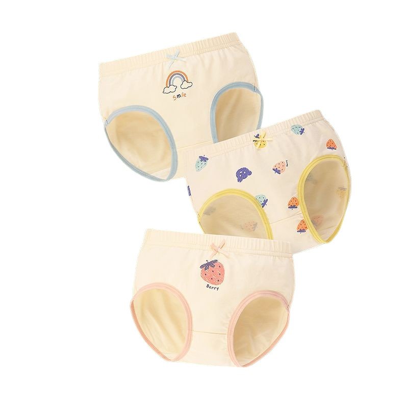 Wholesale Girls Cotton Triangle Briefs | Custom Kids Sleepwear OEM Nuohua