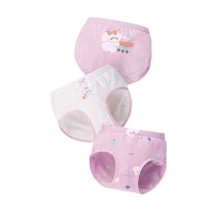 Wholesale Girls Cotton Triangle Briefs | Custom Kids Sleepwear OEM Nuohua