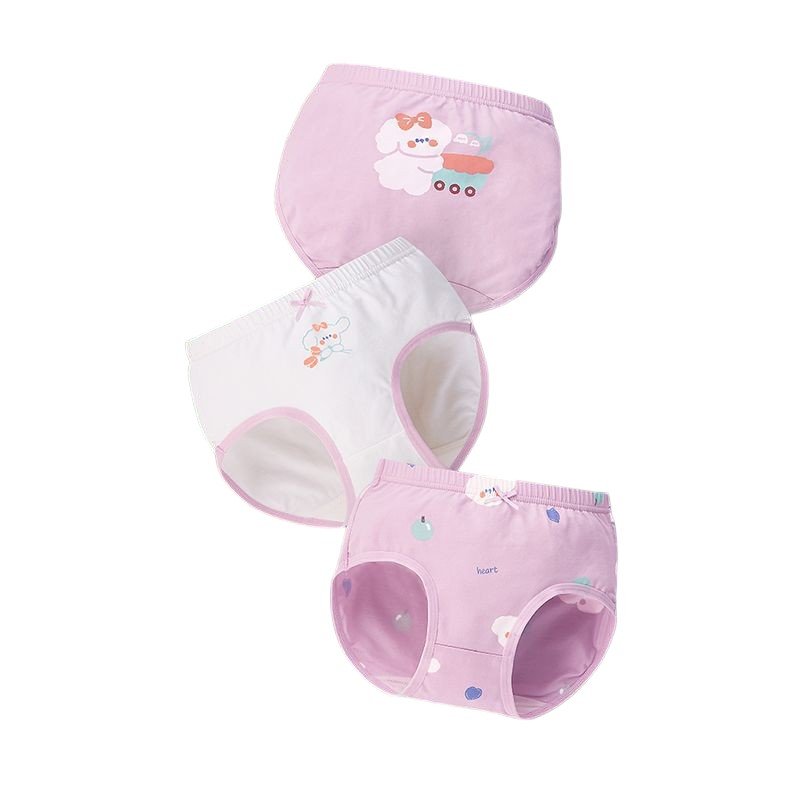 Wholesale Girls Cotton Triangle Briefs | Custom Kids Sleepwear OEM Nuohua