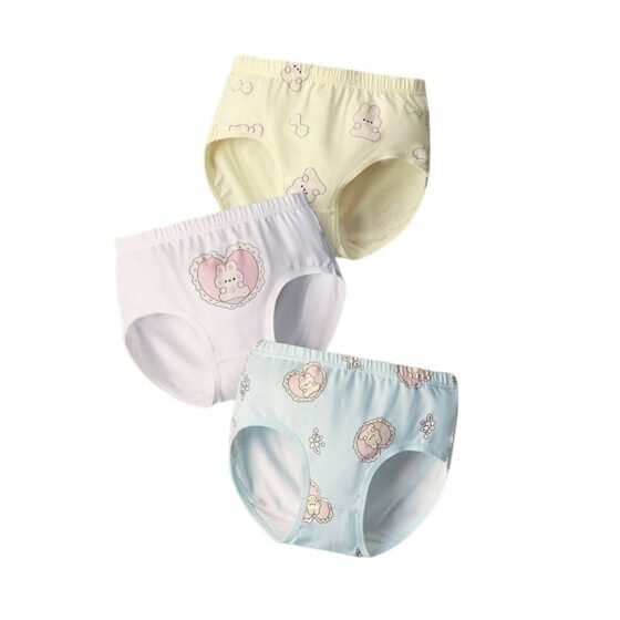 Wholesale Girls Cotton Triangle Briefs | Custom Kids Sleepwear OEM Nuohua