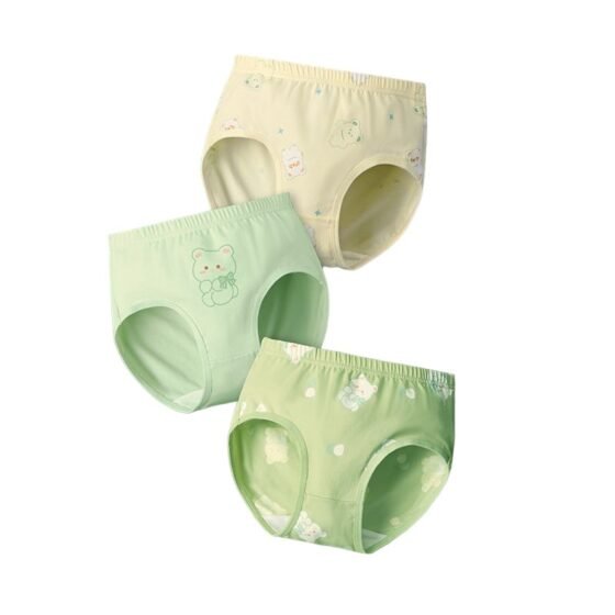 Wholesale Girls Cotton Triangle Briefs | Custom Kids Sleepwear OEM Nuohua