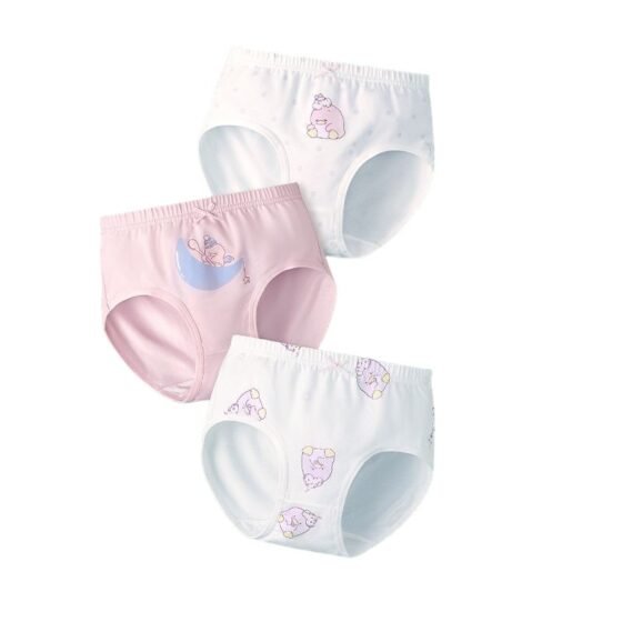 Wholesale Girls Cotton Triangle Briefs | Custom Kids Sleepwear OEM Nuohua
