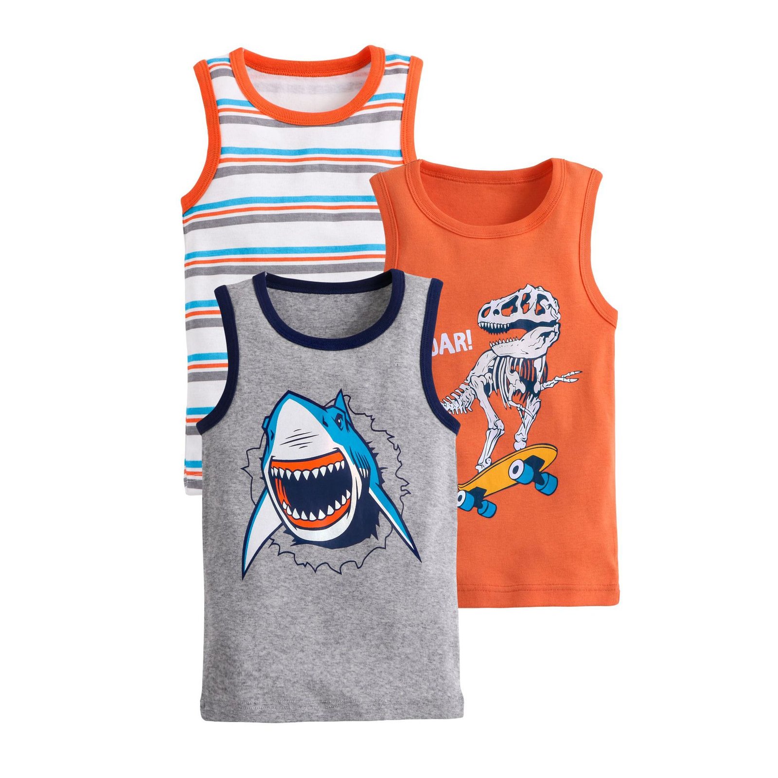 Wholesale Kids 100% Cotton Tank Tops H157 | Custom Kids Sleepwear OEM Nuohua