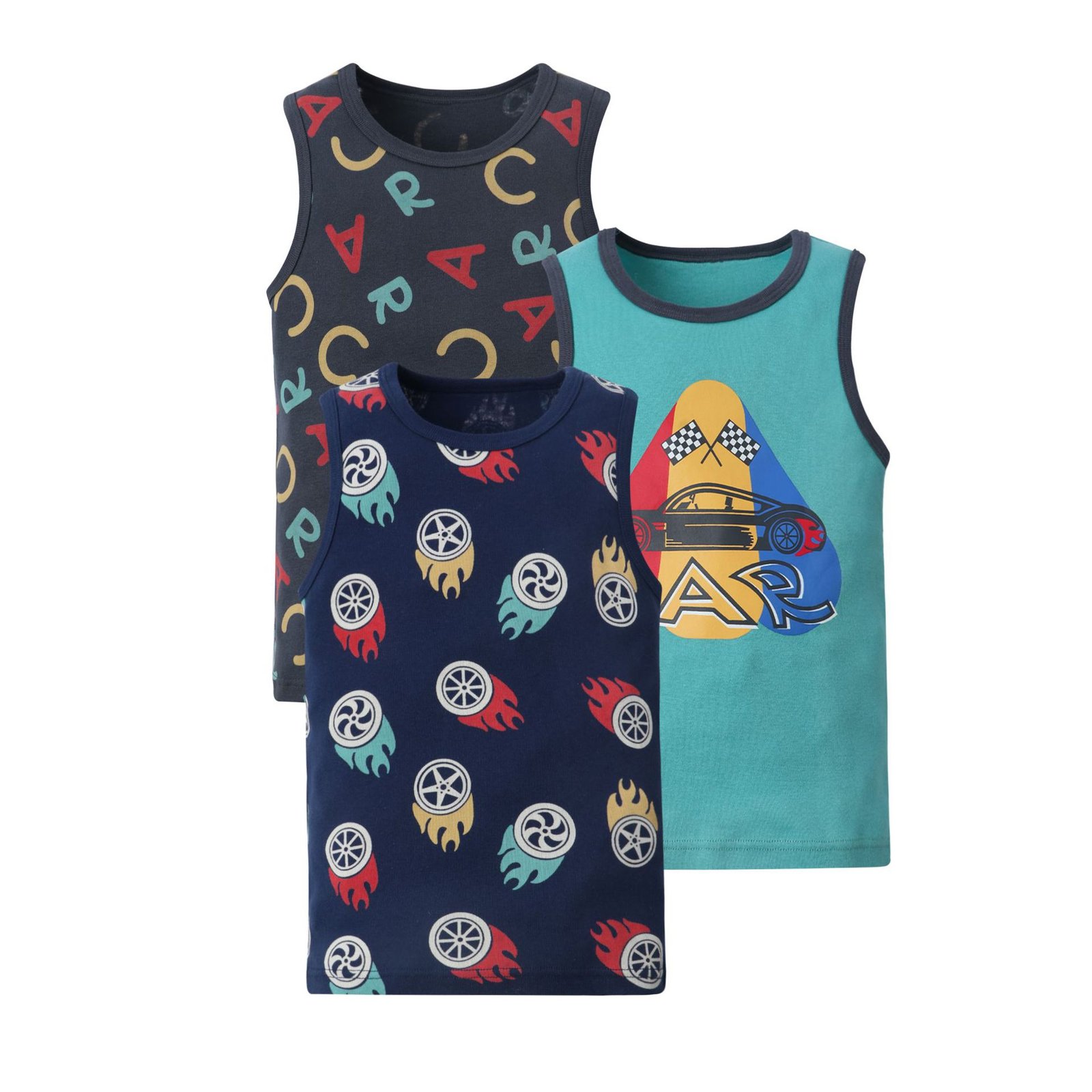 Wholesale Kids 100% Cotton Tank Tops H157 | Custom Kids Sleepwear OEM Nuohua