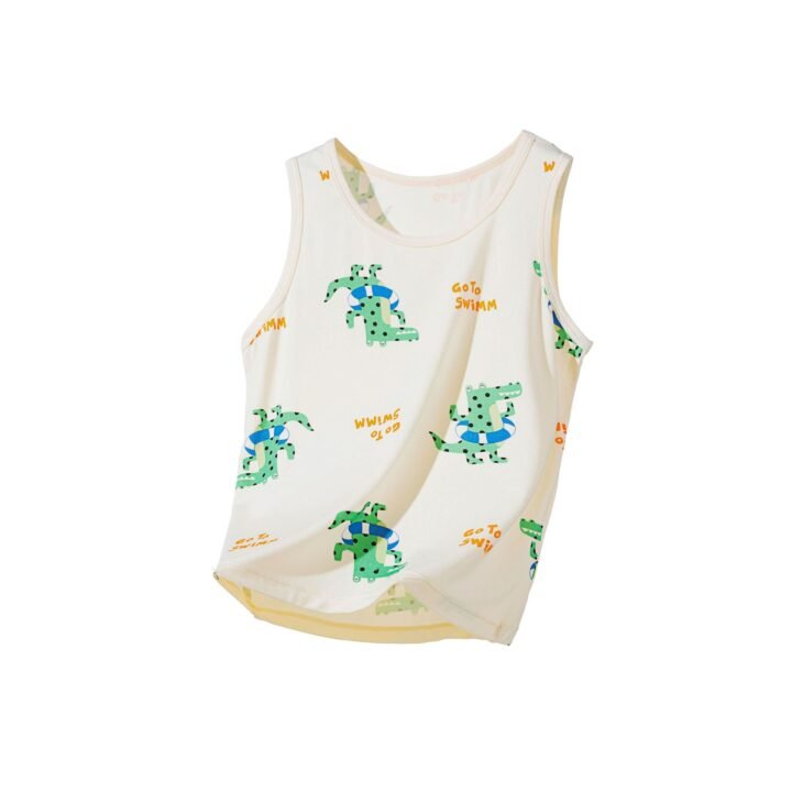 Wholesale Kids Bamboo Fiber Tank Tops Custom OEM ODM Supplier