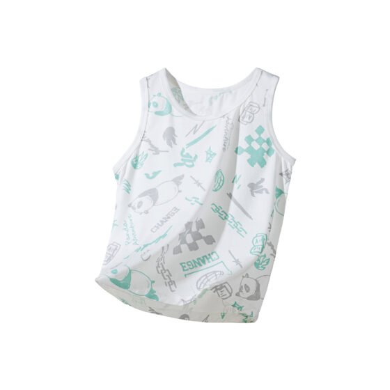 Wholesale Kids Bamboo Fiber Tank Tops Custom OEM ODM Supplier - Image 5