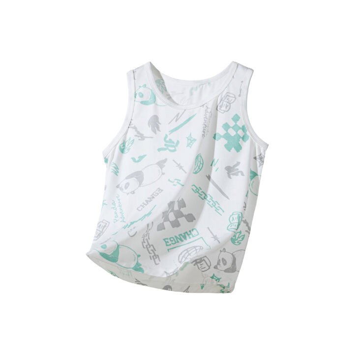 Wholesale Kids Bamboo Fiber Tank Tops Custom OEM ODM Supplier