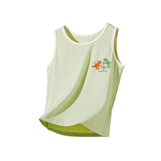 Wholesale Kids Bamboo Fiber Tank Tops Custom OEM ODM Supplier - Image 7