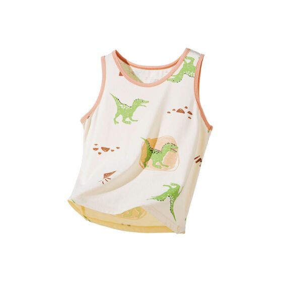 Wholesale Kids Bamboo Fiber Tank Tops | Custom Kids Sleepwear OEM Nuohua
