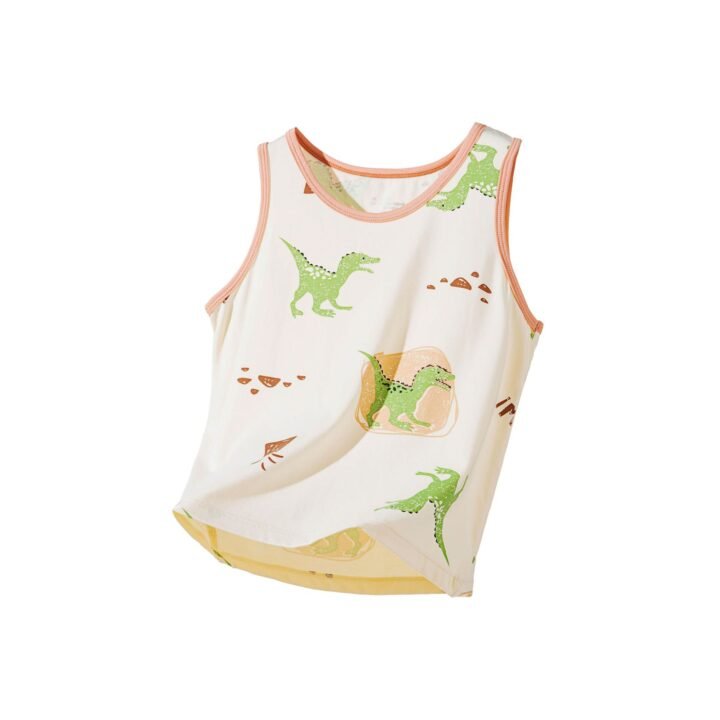 Wholesale Kids Bamboo Fiber Tank Tops | Custom Kids Sleepwear OEM Nuohua