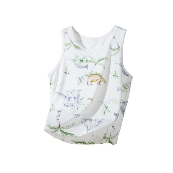 Wholesale Kids Bamboo Fiber Tank Tops Custom OEM ODM Supplier - Image 8
