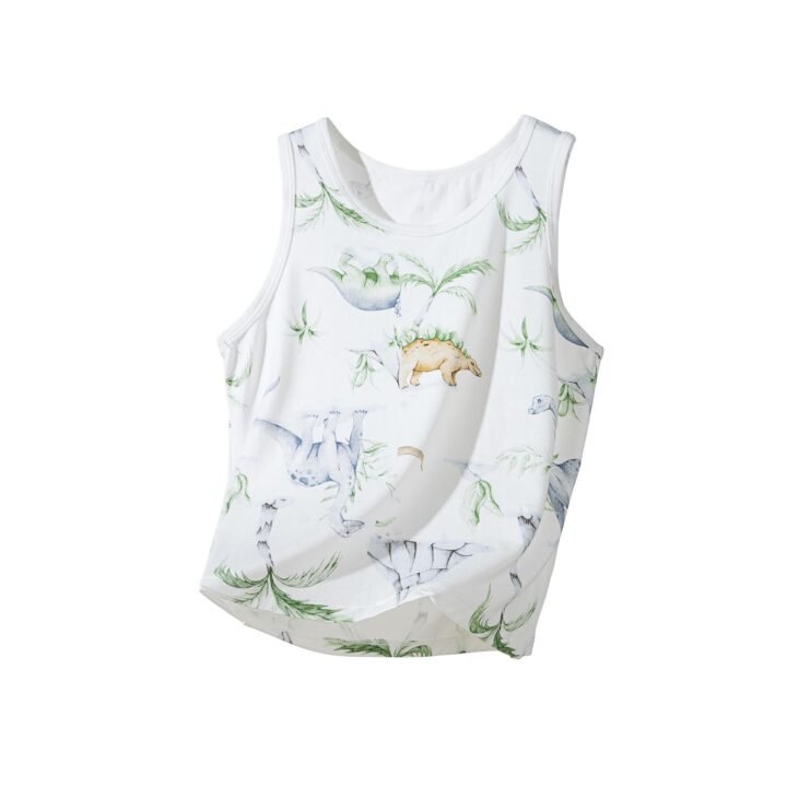 Wholesale Kids Bamboo Fiber Tank Tops Custom OEM ODM Supplier