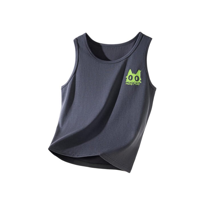 Wholesale Kids Bamboo Fiber Tank Tops Custom OEM ODM Supplier